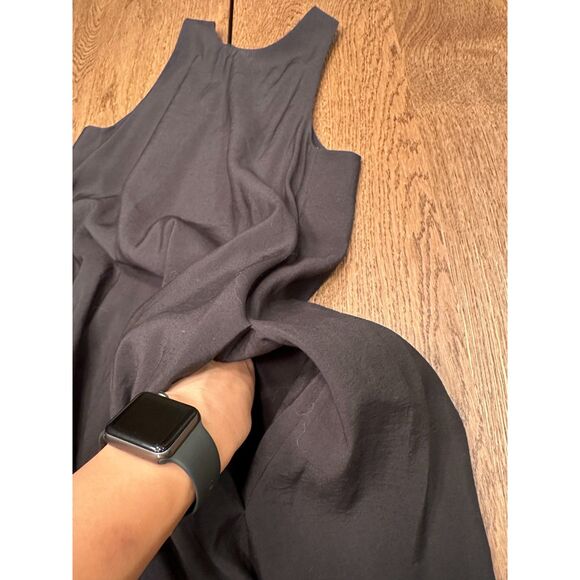 NWT COS RACER-NECK MIDI DRESS BLACK SIZE 2 - Picture 8 of 10